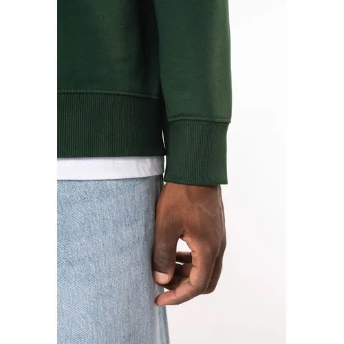 Sweat-shirt recyclé col rond unisexe