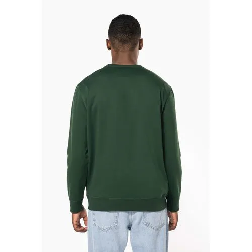 Sweat-shirt recyclé col rond unisexe