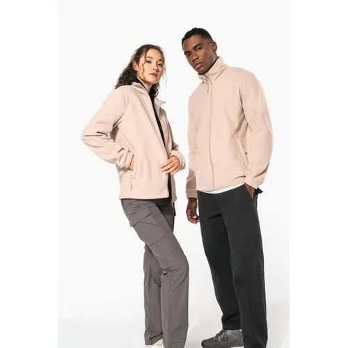 Veste polaire ajustable à poignets élastiqués