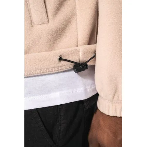 Veste polaire ajustable à poignets élastiqués