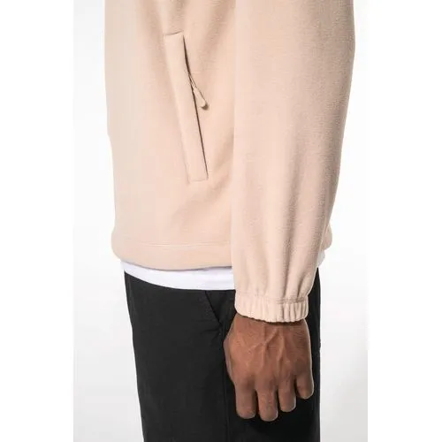 Veste polaire ajustable à poignets élastiqués