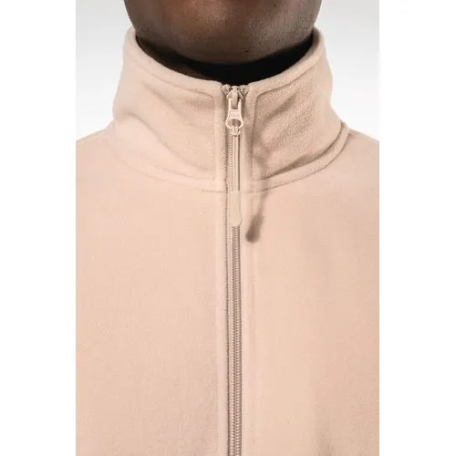 Veste polaire ajustable à poignets élastiqués