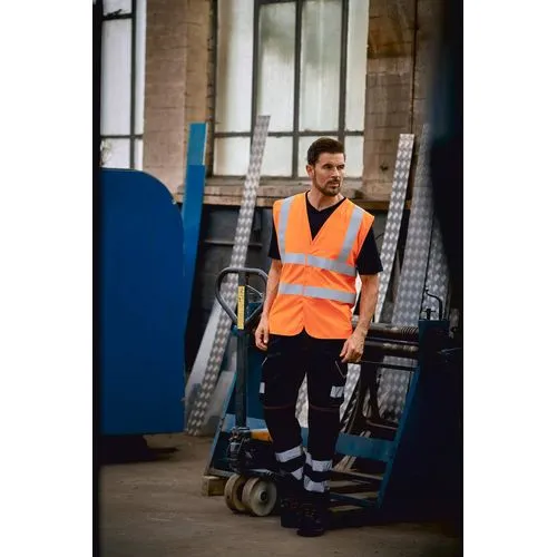 Gilet haute visibilité, LSF (chaleur et flamme) & antistatique 1 Gilet haute visibilité, LSF (chaleur et flamme) & antistatique