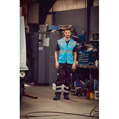 Gilet multifonction haute visibilité