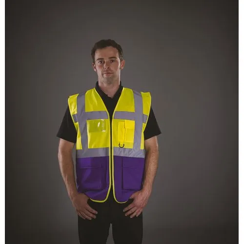 Gilet multifonction haute visibilité