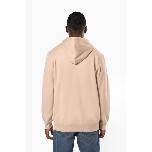 Sweat-shirt recyclé zippé à capuche unisexe