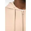 Sweat-shirt recyclé zippé à capuche unisexe
