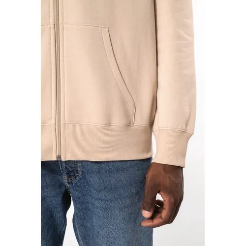 Sweat-shirt recyclé zippé à capuche unisexe