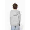 Sweat-shirt recyclé zippé à capuche enfant