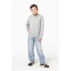 Sweat-shirt recyclé zippé à capuche enfant