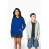Sweat-shirt recyclé zippé à capuche enfant