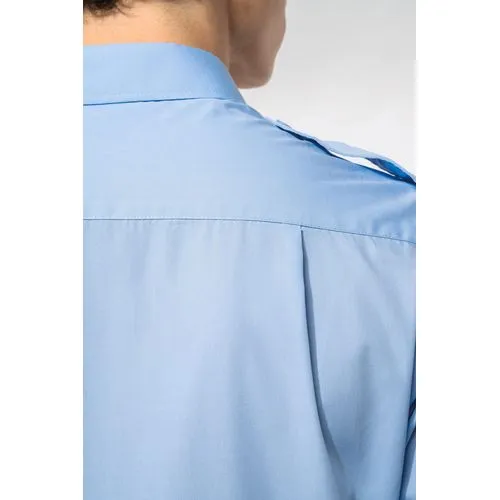 Chemise pilote manches longues homme