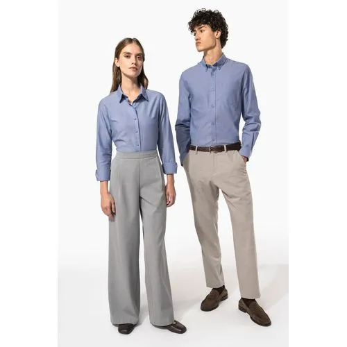 Chemise Oxford manches longues