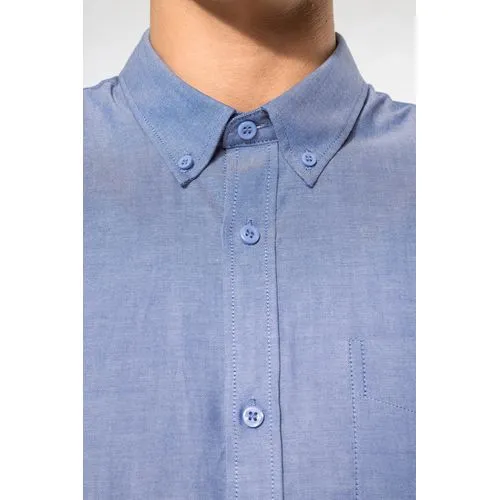 Chemise Oxford manches longues