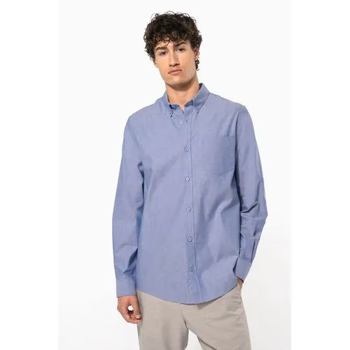 Chemise Oxford manches longues