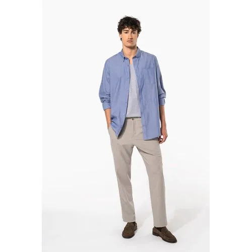 Chemise Oxford manches longues
