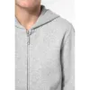 Sweat-shirt recyclé zippé à capuche enfant