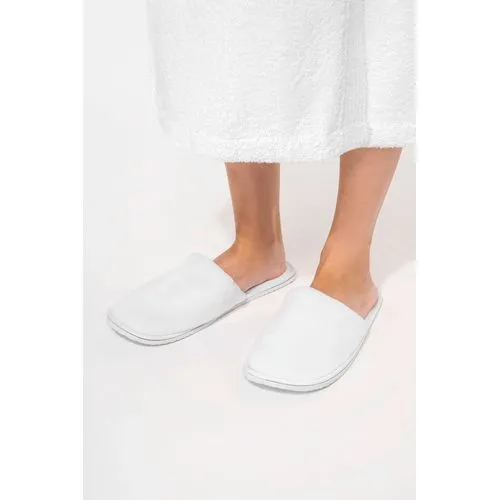 Chaussons en tissu éponge unisexe 1 Chaussons en tissu éponge unisexe