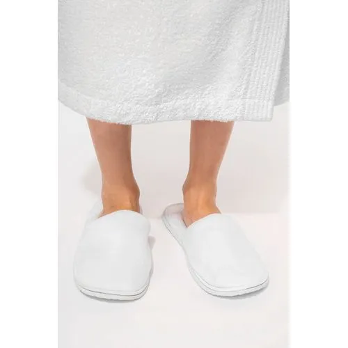 Chaussons en tissu éponge unisexe 3 Chaussons en tissu éponge unisexe