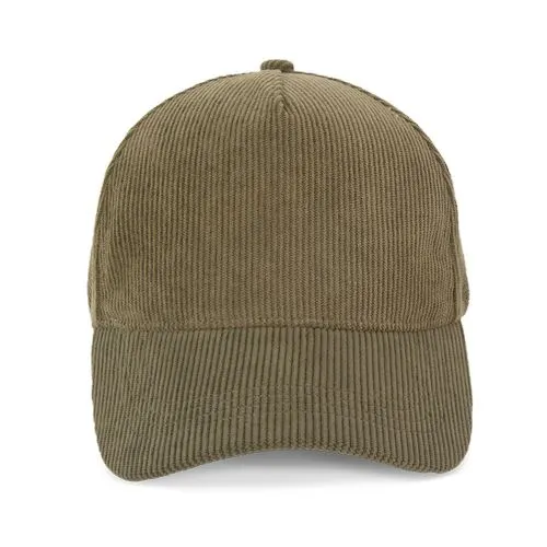 Casquette 5 panneaux en velours
