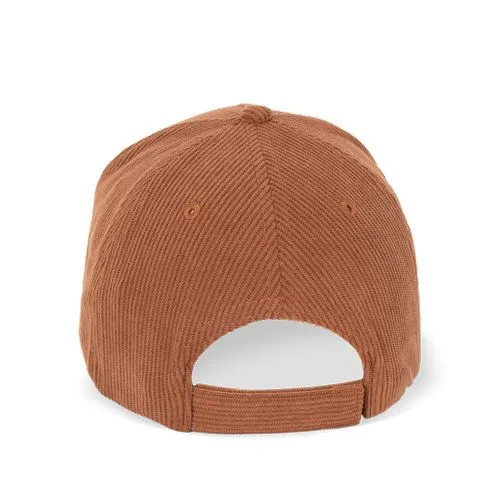 Casquette 5 panneaux en velours