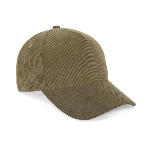 Casquette 5 panneaux en velours