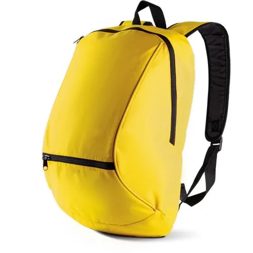 Sac à dos Kimood 18 L jaune polyester 1 Sac à dos