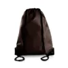 Sac à dos avec cordelettes Kimood 13 L chocolat polyester 1 Sac à dos avec cordelettes
