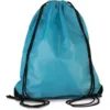 Sac à dos avec cordelettes Kimood 13 L bleu lagon polyester 1 Sac à dos avec cordelettes