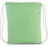Petit sac à dos en coton bio avec cordelettes