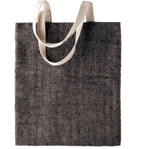 Sac en toile de jute teint 100% naturel