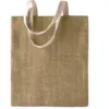 Sac en toile de jute teint 100% naturel