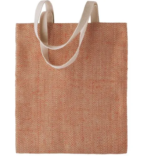 Sac en toile de jute teint 100% naturel