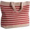 Grand sac fourre-tout en juco rouge 2 Grand sac fourre-tout en juco