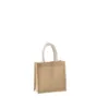 Sac style cabas en toile de jute - petit modèle