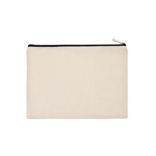 Pochette en coton canvas - grand modèle