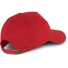 Casquette 5 panneaux rouge 3 Casquette 5 panneaux