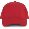 Casquette 5 panneaux rouge 1 Casquette 5 panneaux