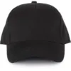 Casquette 5 panneaux en coton bio noir 1 Casquette 5 panneaux en coton bio