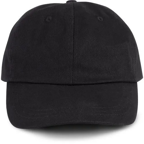 Dad cap – 6 panneaux noir 2 Dad cap - 6 panneaux
