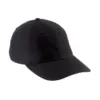 Dad cap – 6 panneaux noir 1 Dad cap - 6 panneaux