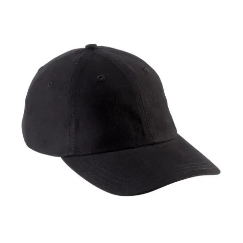 Dad cap – 6 panneaux noir 1 Dad cap - 6 panneaux