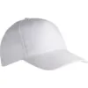 Casquette polyester – 5 panneaux blanc 2 Casquette polyester - 5 panneaux