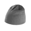 Bonnet tricoté gris 1 Bonnet tricoté