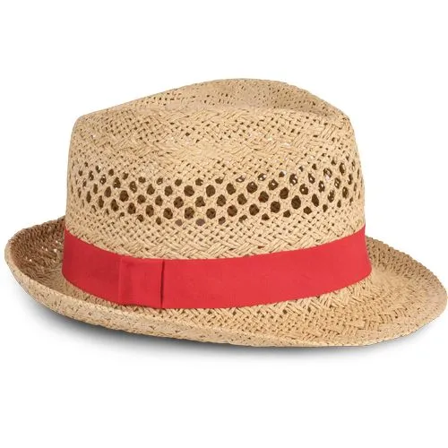 Chapeau de paille style Panama