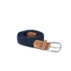 Ceinture tressée élastiquée bleu marine 1 Ceinture tressée élastiquée
