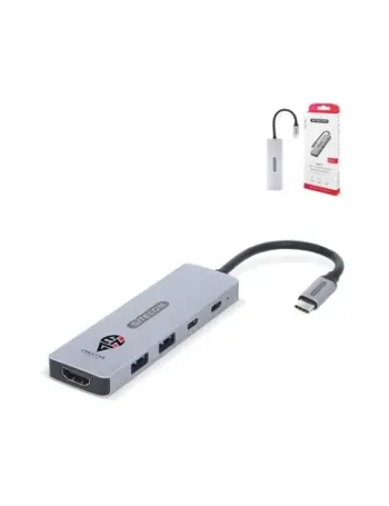Sitecom CN-5502 5 in 1 USB-C Power Delivery Multiport Adapter