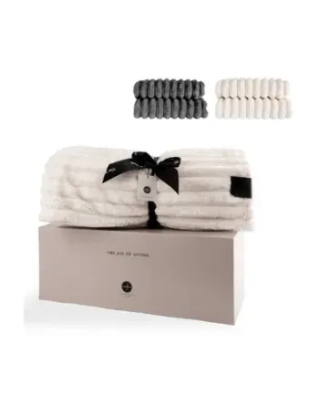 Sagaform Esther Plaid en polaire 130x170 cm