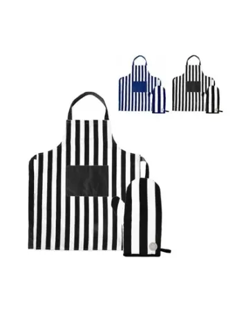Ensemble tablier et gants bbq Aron