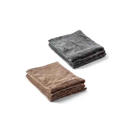 Kosta Linnewafveri Fleece Plaid Jaquard 130×170 cm 1 Kosta Linnewafveri Fleece Plaid Jaquard 130x170 cm